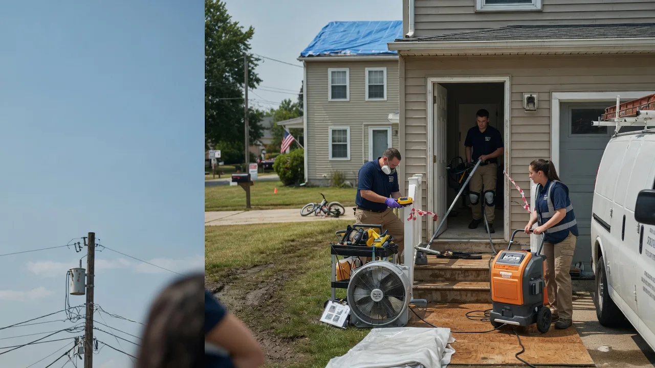 Water Damage Repair in Freetown, IN near me